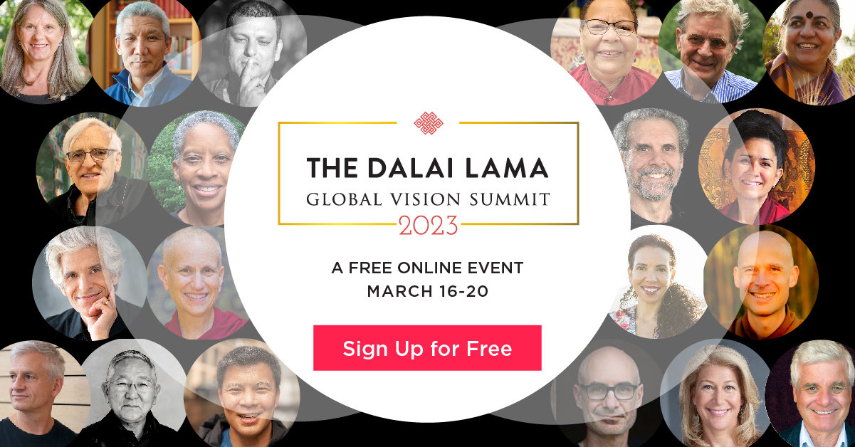 [Free Online Event] The Dalai Lama Global Vision Summit 2023