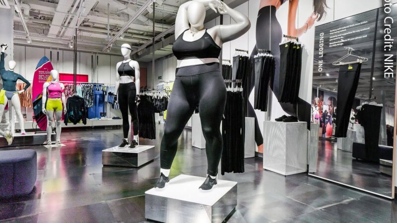 Nike Mannequins Come in All Sizes