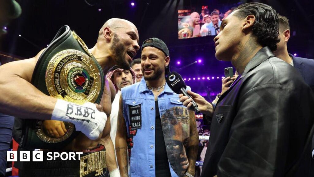 Eubank Jr v Benn: Chris Eubank Jr and Conor Benn to fight on 26 April at Tottenham Hotspur Stadium