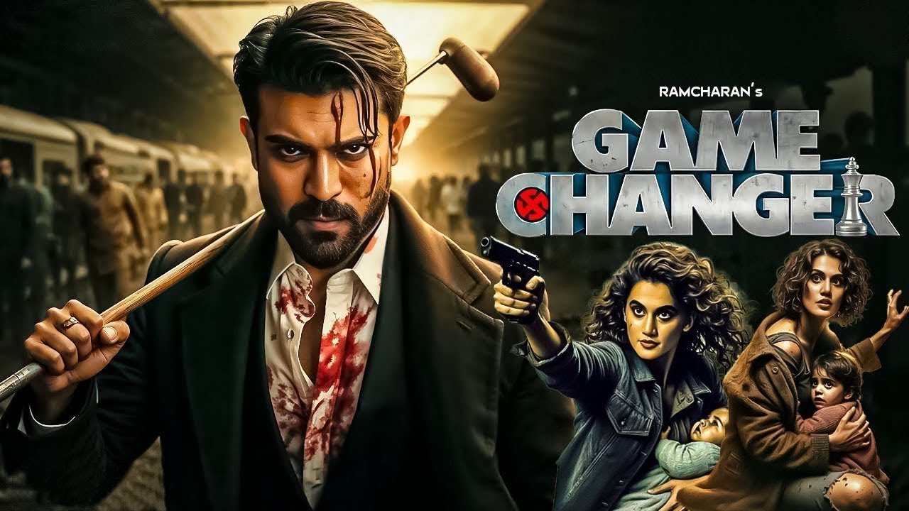 Game Changer Movie (Hindi) | Ram Charan New Released Hindi Dub Movie | New South Action Movies 2025