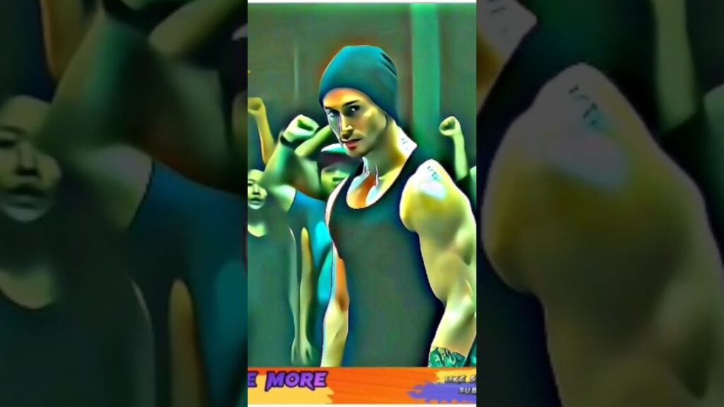 tiger shroff best fighting scene🔥||#shorts