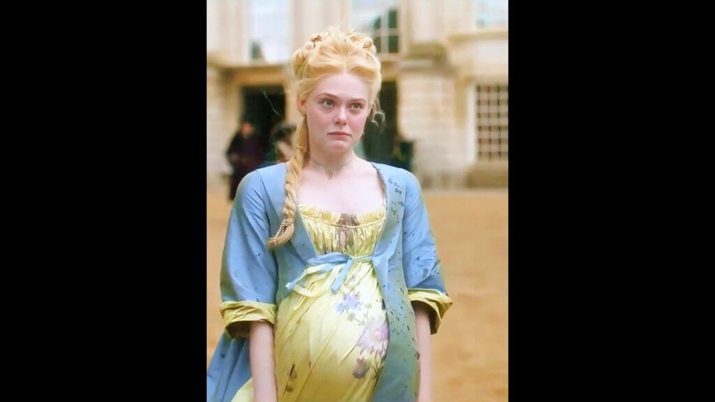 The pregnant queen running to her mother is so cute. 🥹🥹 #movie #The great ￼