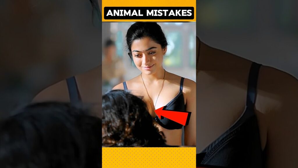 ANIMAL MOVIE FUNNY MISTAKES ‼️🤣 PART 6 || Ranbir Kapoor : Rashmika Mandana || Tripti Dimri |#shorts