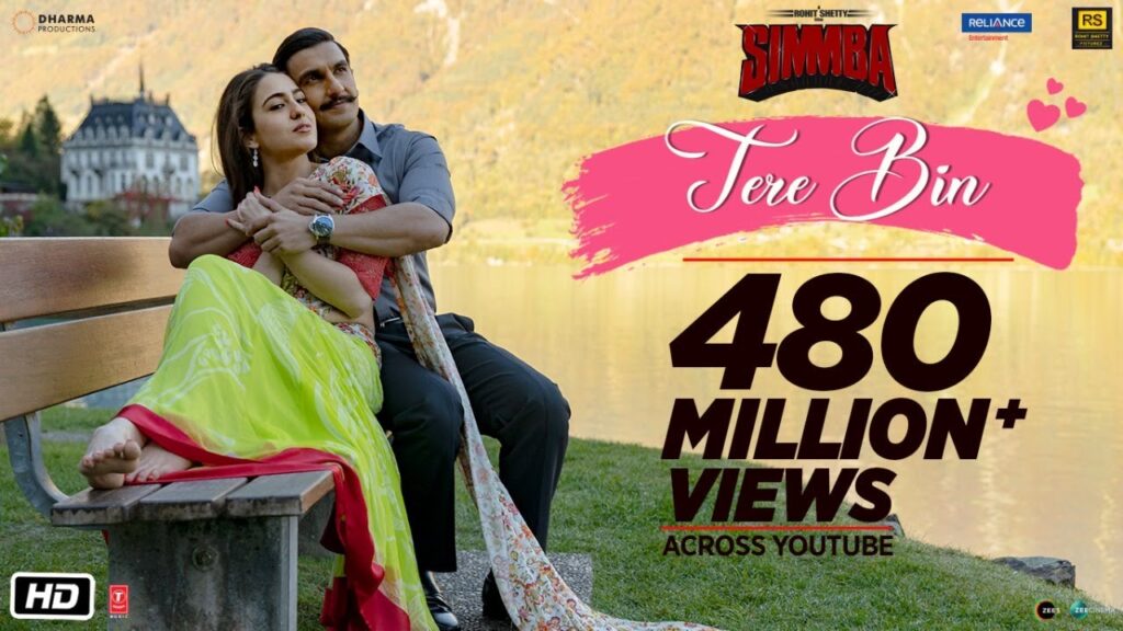 SIMMBA: Tere Bin | Ranveer Singh, Sara Ali Khan | Tanishk Bagchi, Rahat Fateh Ali Khan, Asees Kaur