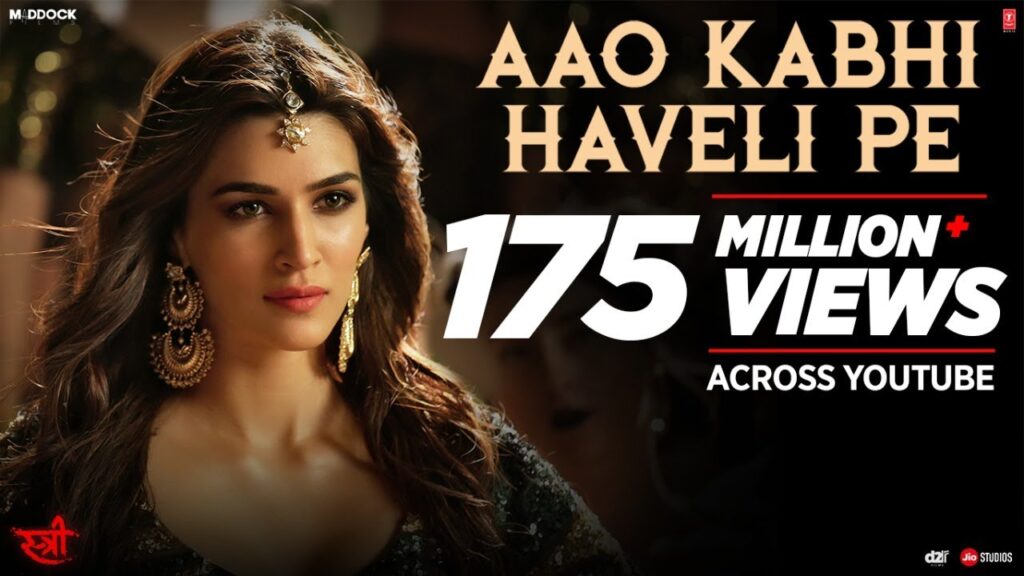 Aao Kabhi Haveli Pe Video | STREE |  Kriti Sanon | Badshah, Nikhita Gandhi, Sachin – Jigar