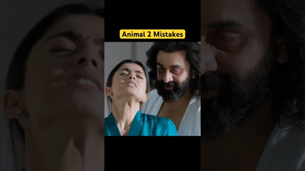 5 Biggest Mistakes in Animal Movie😂 Full Movie in Hindi #shorts #mistakes