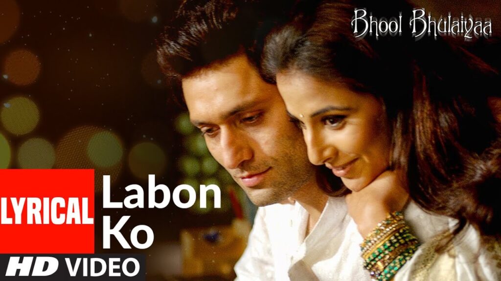 Lyrical: Labon Ko | Bhool Bhulaiyaa | Pritam | K.K.| Akshay Kumar, Shiney Ahuja, Vidya Balan