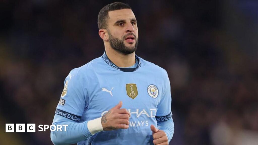 Kyle Walker: AC Milan agree loan deal for Manchester City captain for rest of season