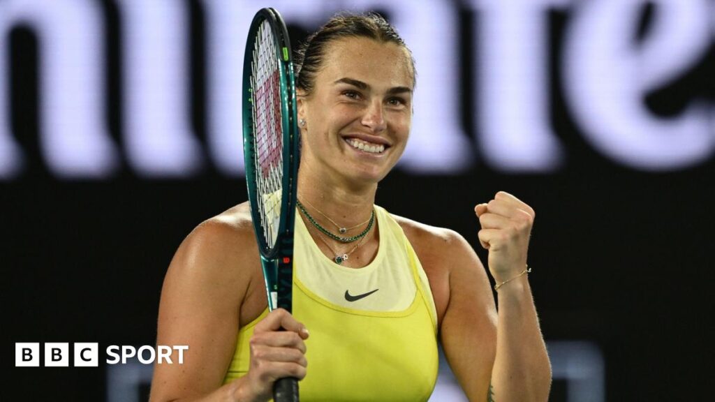 Australian Open 2025 results: Aryna Sabalenka survives scare to beat Anastasia Pavlyuchenkova and reach semi-finals