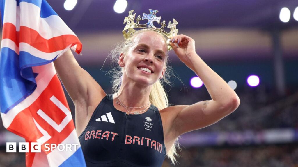 Keely Hodgkinson: Olympic 800m gold medallist voted 2024 Sunday Times Sportswoman of the Year