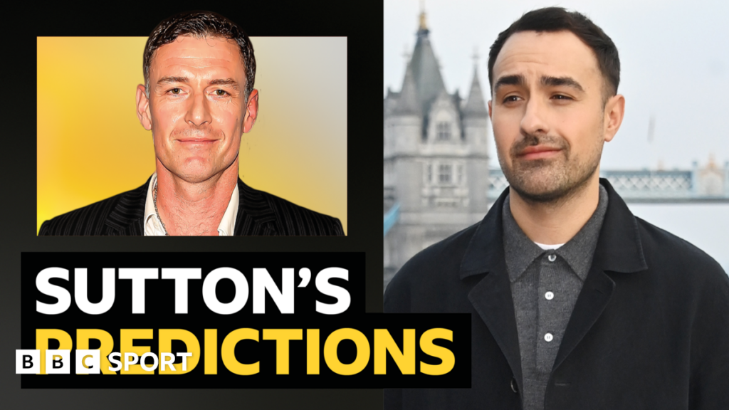 Premier League predictions: Chris Sutton v Back in Action star Jamie Demetriou