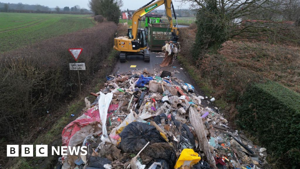 Evidence of culprits found in Lichfield’s huge flytipped waste pile