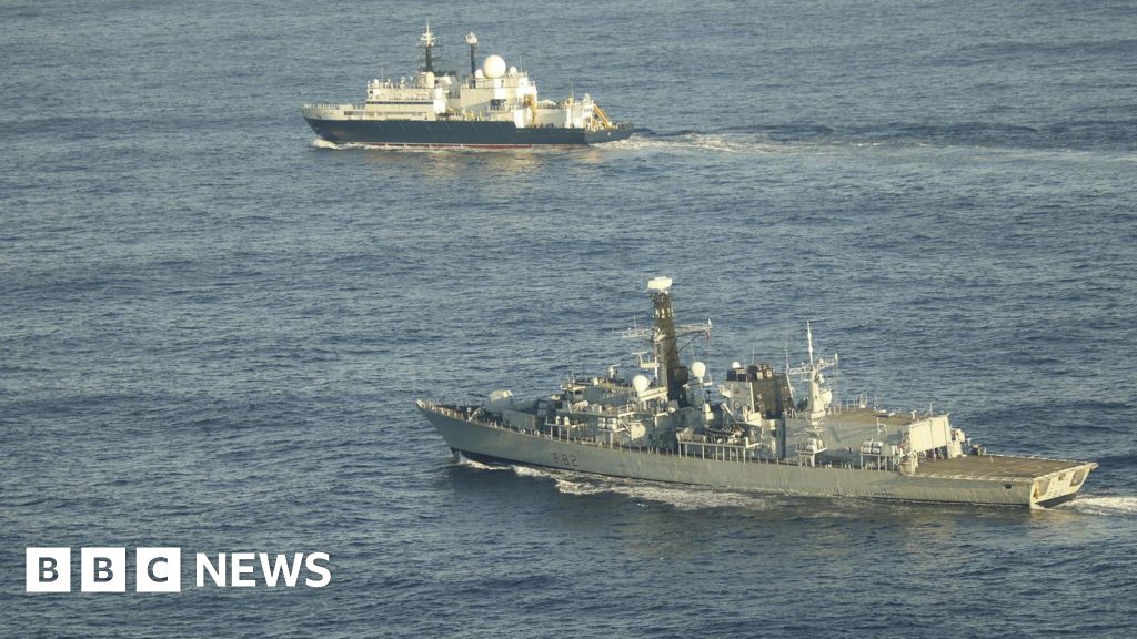 UK warns Putin after Russian spy ship returns to British waters