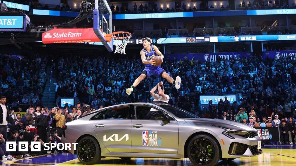 Mac McClung wins third straight Slam Dunk title at NBA All Star weekend