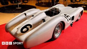 Formula 1 auction record: £42.75m for Mercedes driven by Stirling Moss and Juan Manuel Fangio