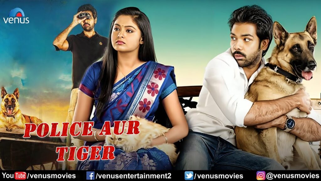 Police Aur Tiger Movie | Hindi Dubbed Movies | Sibi Sathyaraj | Arundhati | Hindi Action Movies