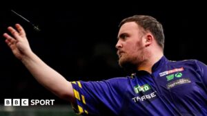 Luke Littler: World champion cruises through to World Masters second round