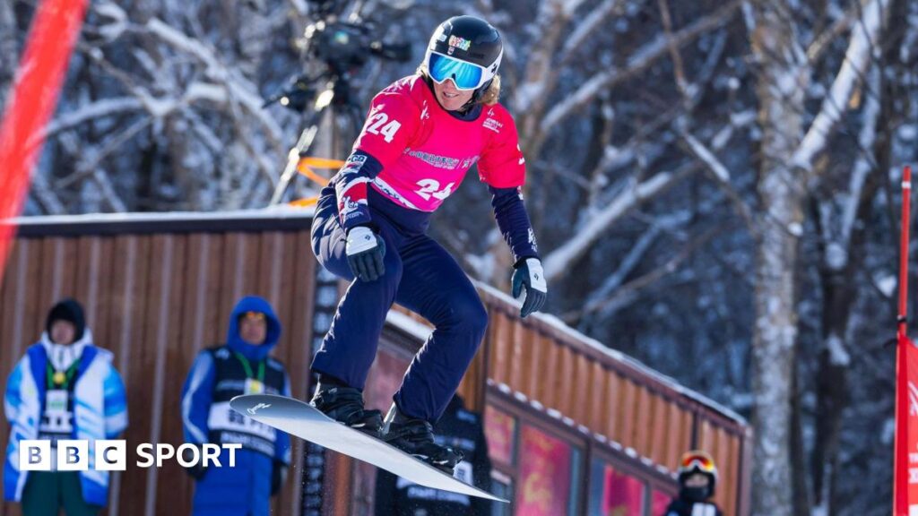 Snowboard Cross World Cup: Charlotte Bankes wins gold in China