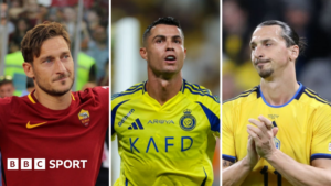 Football's best 40-year-olds as Ronaldo joins illustrious list