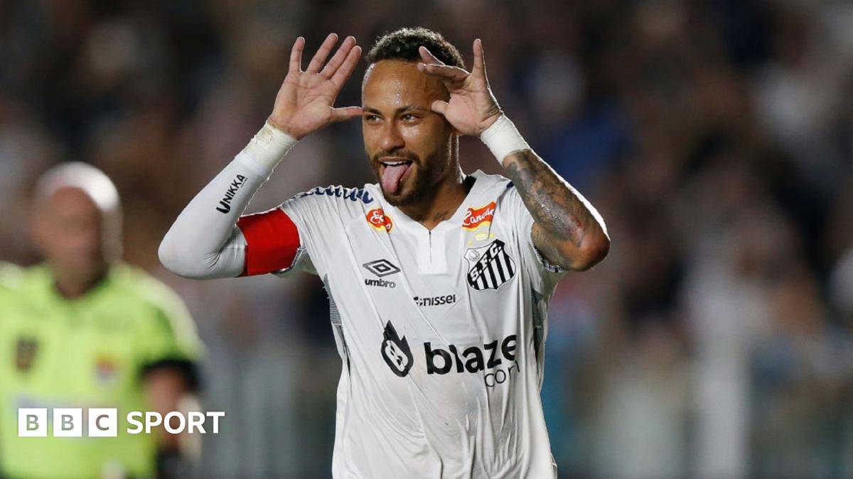 Neymar: Brazil forward ‘rediscovering joy’ back at boyhood-club Santos