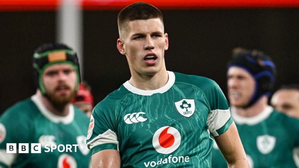 Sam Prendergast: ‘People think we hate each other’ – Ireland fly-half on Jack Crowley battle