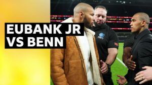 Chris Eubank Jr ‘scanned’ for eggs before heated exchange with Conor Benn