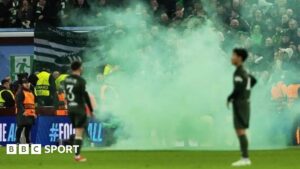 Celtic avoid ban but Rodgers fears pyro use will continue