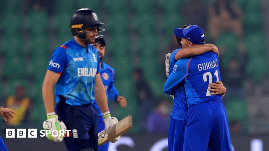 Champions Trophy 2025: England out after Afghanistan win thriller