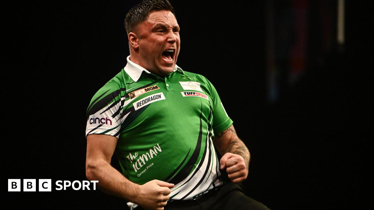 Premier League Darts results: Gerwyn Price beats Nathan Aspinall to win night three in Dublin