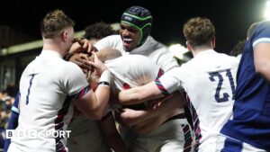 Under-20 Six Nations: England 57-13 Scotland