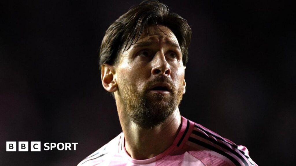 Lionel Messi: Inter Miami forward fined after grabbing opposition coach’s neck