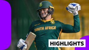 Rickelton shines as South Africa claim comfortable win over Afghanistan