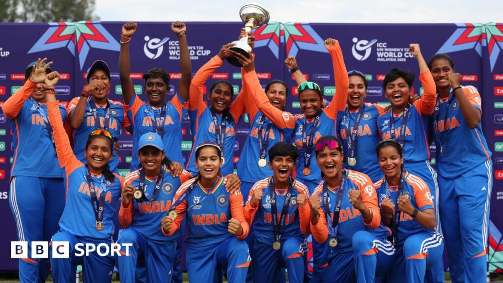 Women’s Under-19 T20 World Cup final: India thrash South Africa to defend title