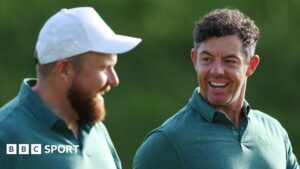 Pebble Beach Pro-Am: Rory McIlroy & Shane Lowry a shot behind leader Sepp Straka