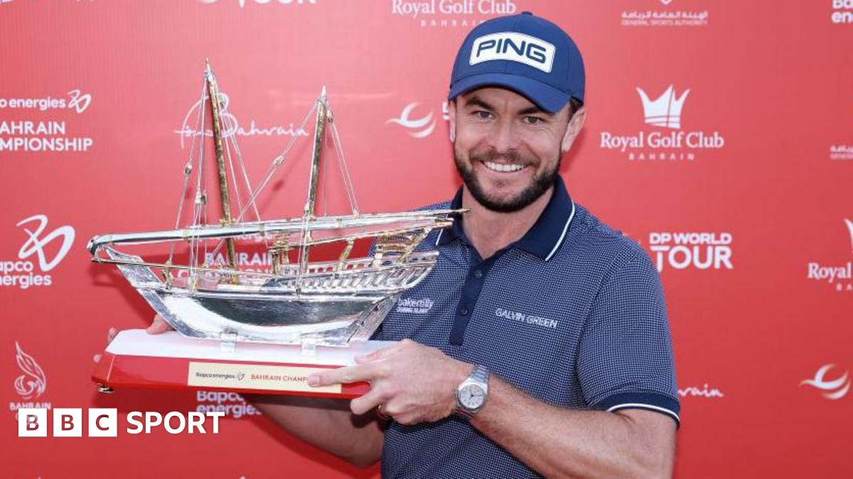 Laurie Canter wins Bahrain Championship title after three-way play-off