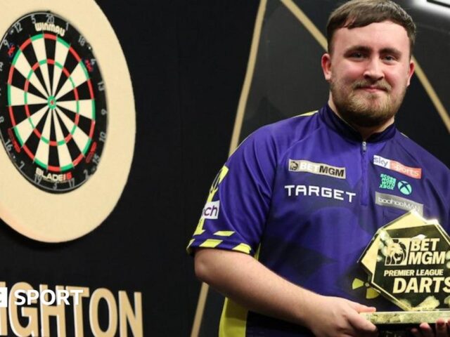 Premier League Darts results: Luke Littler wins after Brighton sees two nine-dart finishes