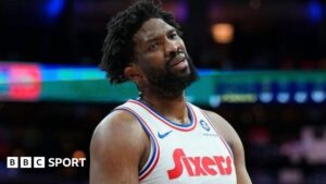 Joel Embiid injury: Philadelphia 76ers star ruled out for rest of season with knee issue