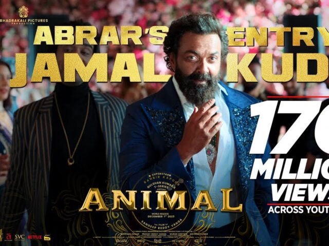 ANIMAL: ABRAR’S ENTRY – JAMAL KUDU(Full Video) |Ranbir Kapoor,Bobby Deol |Sandeep Vanga |Bhushan K