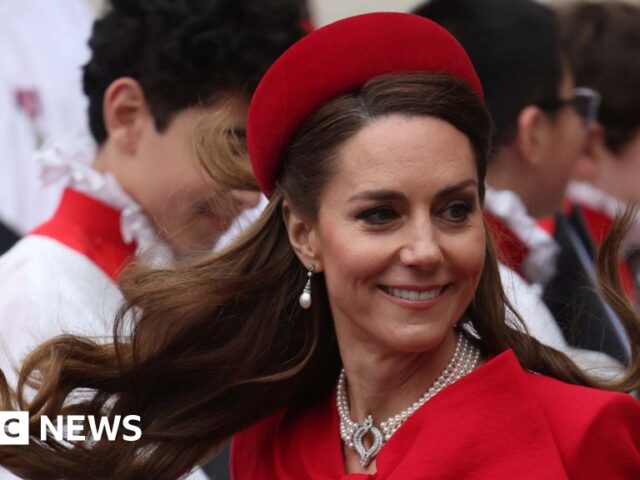 King Charles and Catherine return to Commonwealth Day service