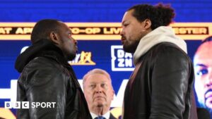 Dillian Whyte: Heavyweight pulls out of Joe Joyce fight with injury