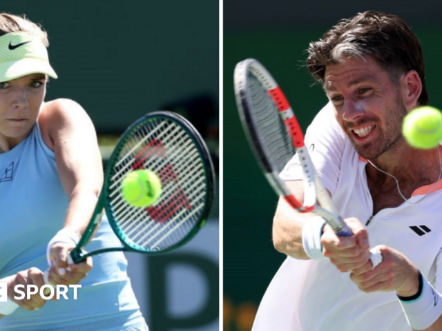 Indian Wells Open: Katie Boulter and Cameron Norrie beaten in third round