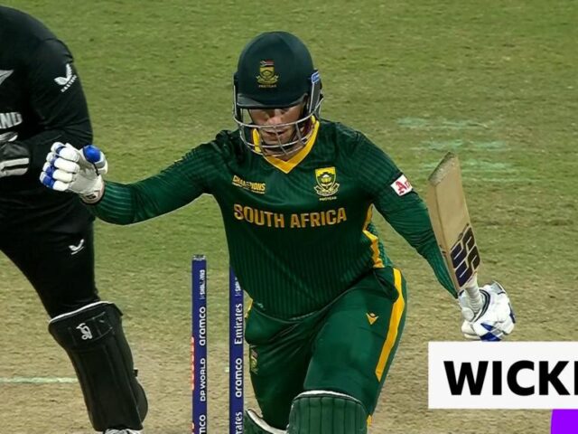 'He's been cleaned up!' – Santner's 'beautiful' delivery bowls Van der Dussen