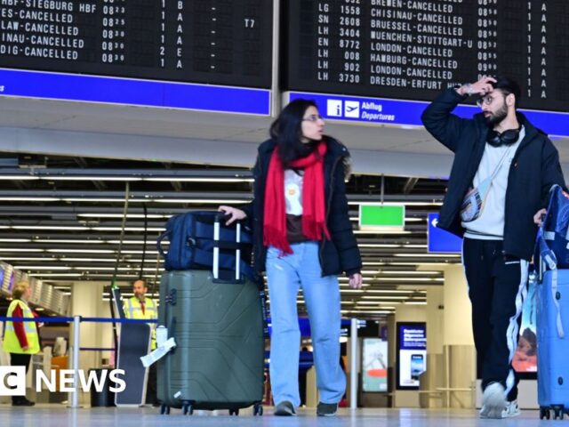 Hundreds of flights cancelled as strikes hit airports