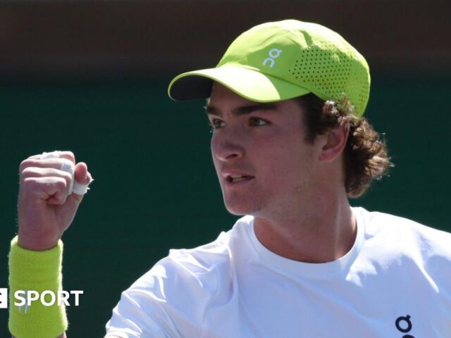 Indian Wells: Jacob Fearnley loses to Joao Fonseca before Emma Raducanu’s return