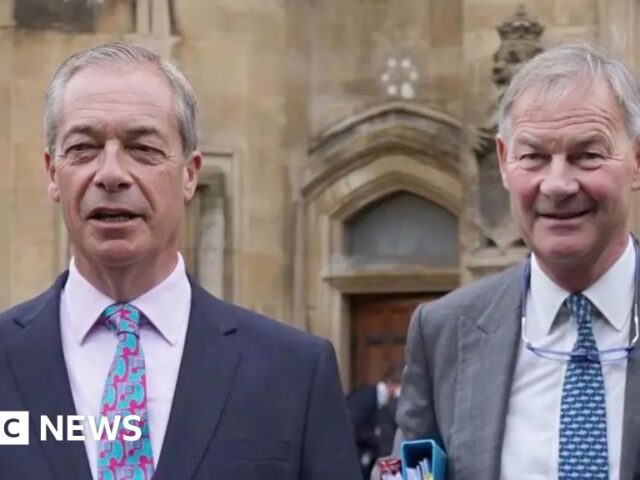 Reform UK leader Nigel Farage defends suspending MP Rupert Lowe