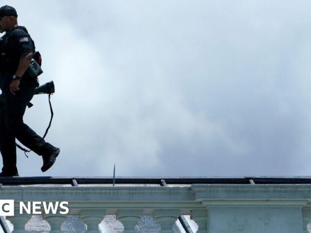US Secret Service shoots armed man outside White House