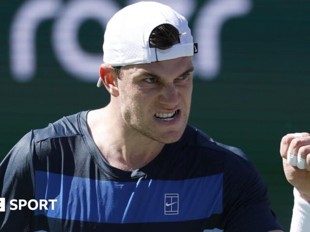 Indian Wells: Jack Draper beats Jenson Brooksby to reach fourth round