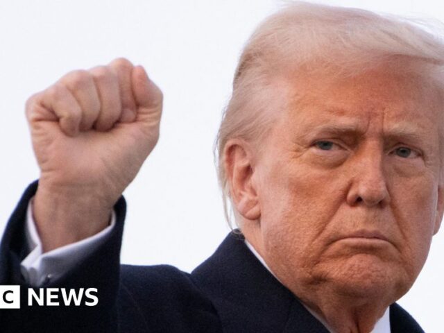 Trump says US economy in ‘transition’ as trade war escalates