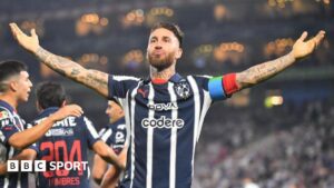 Sergio Ramos scores first Monterrey goal and Lionel Messi left out by Inter Miami