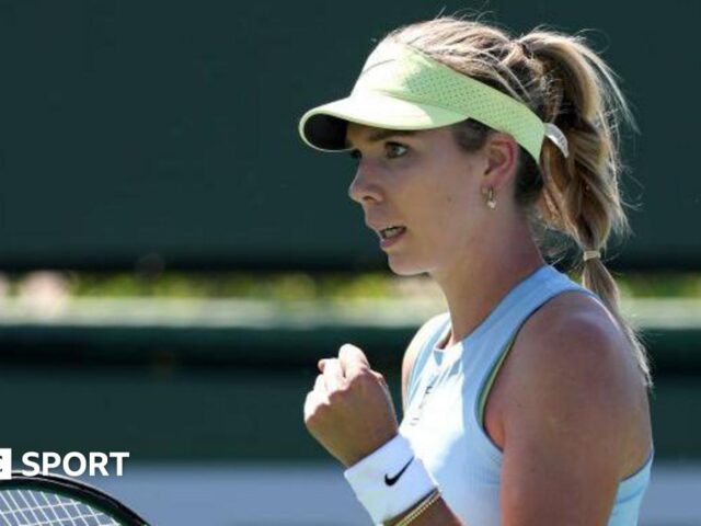 Indian Wells: Katie Boulter beats Irina-Camelia Begu to reach third round